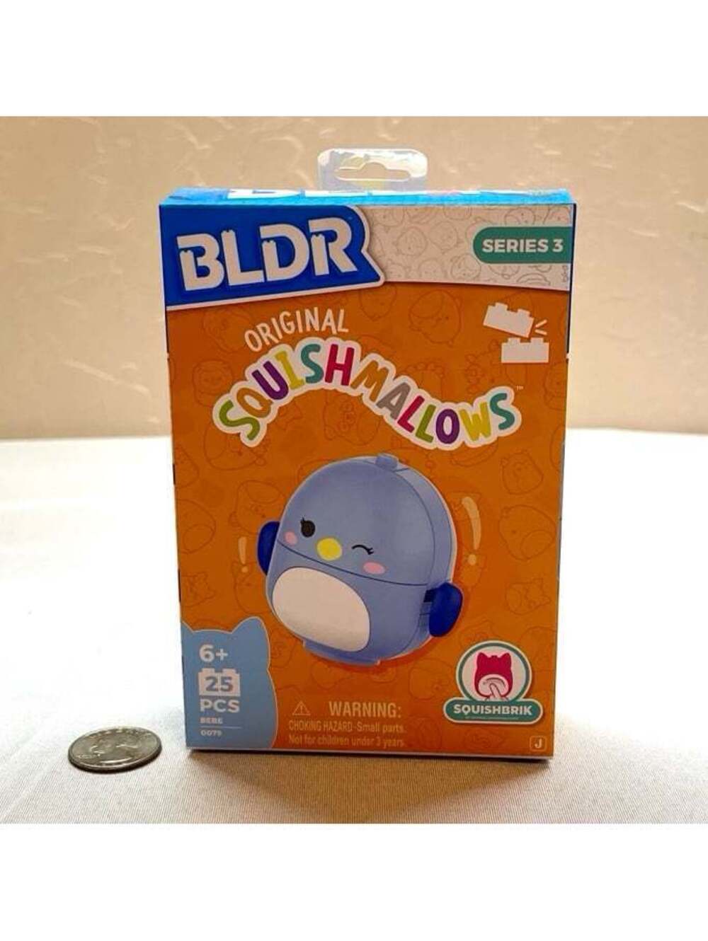 New - BLDR Squishmallows Bebe Bluebird Building Toy Series 3